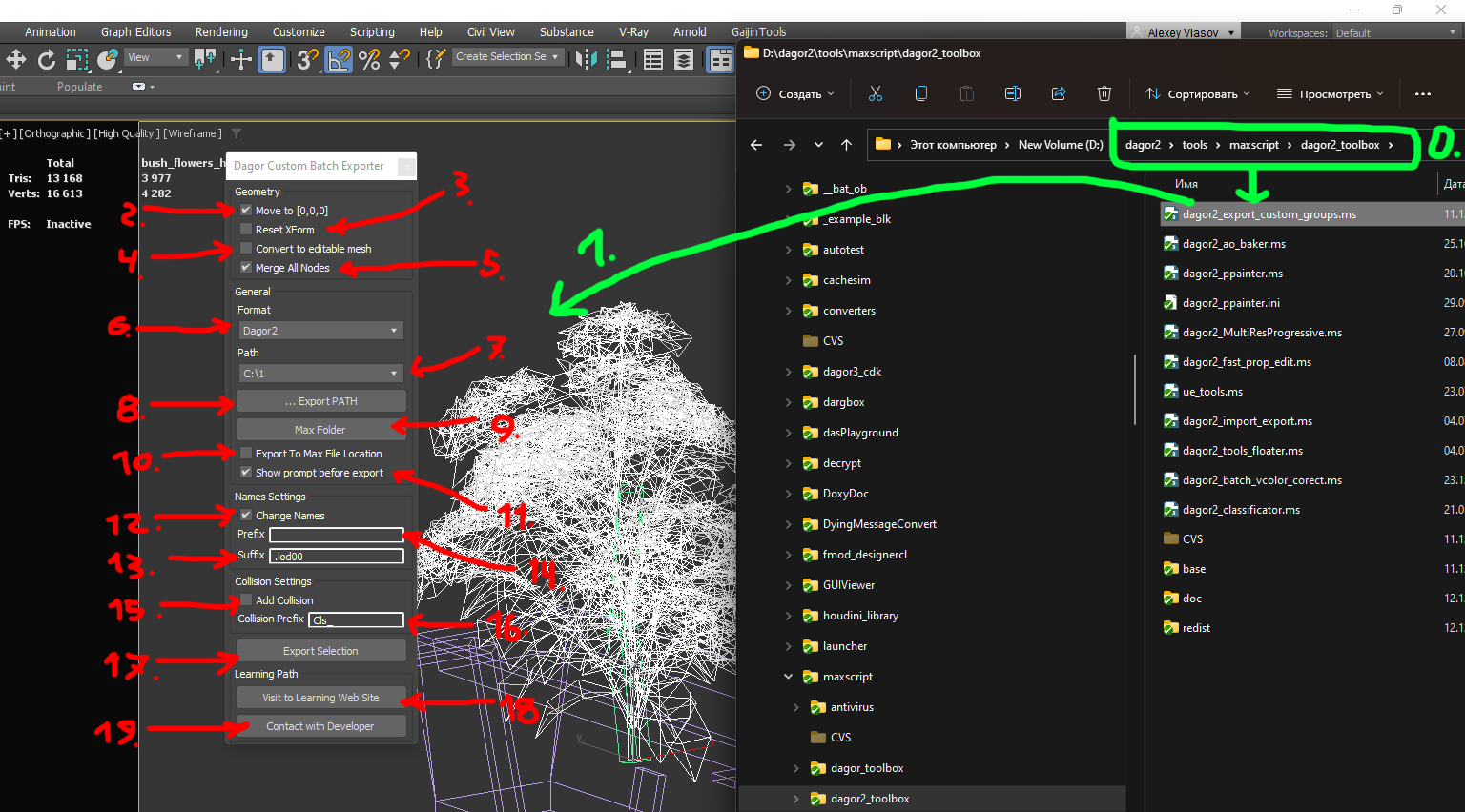 Custom Groups Export Tool