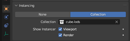 Enabling Instancing via Object Properties