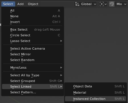 Selecting Identical Nodes