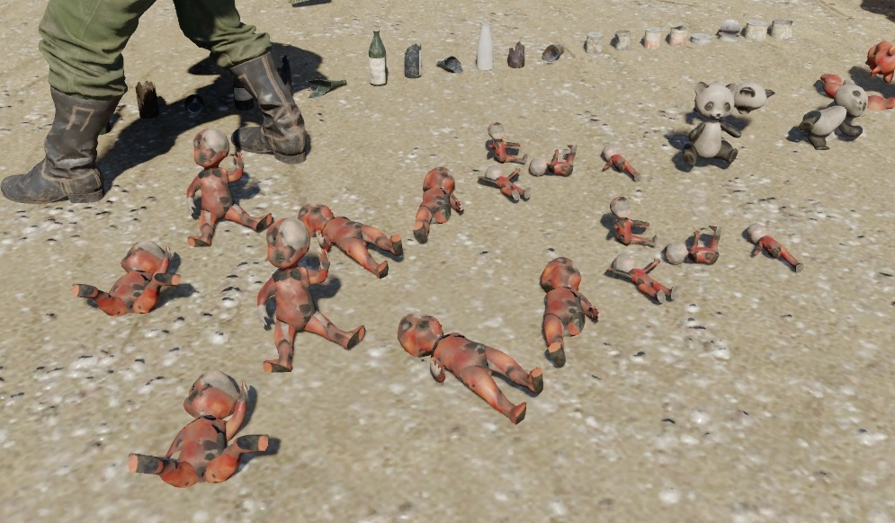 Small props to exclude from physical collision