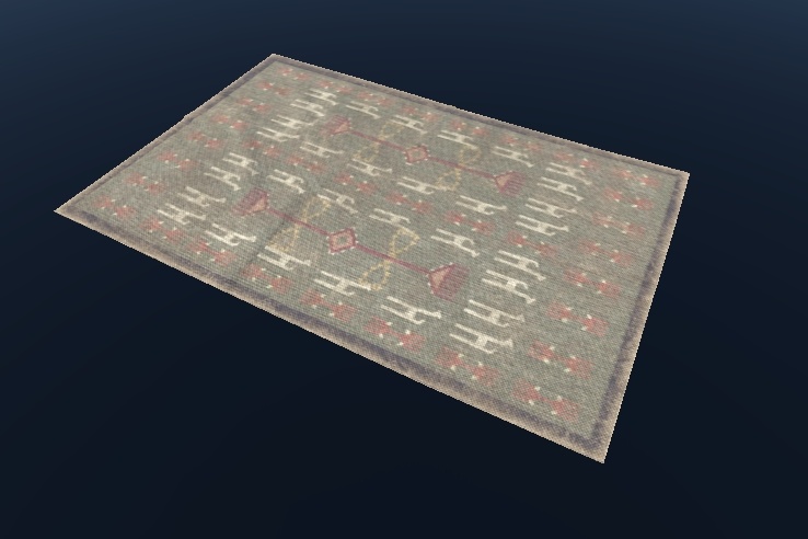 Flat objects excluded from physical collision